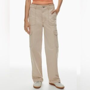 Aritizia Tan Cargo Pants